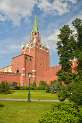 Fototapeta na wymiar Tower Of The Moscow Kremlin.