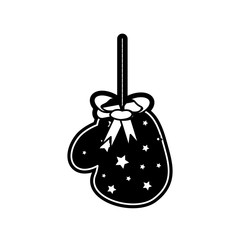 christmas glove icon