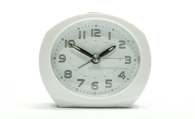 Clock Isolated on white background.