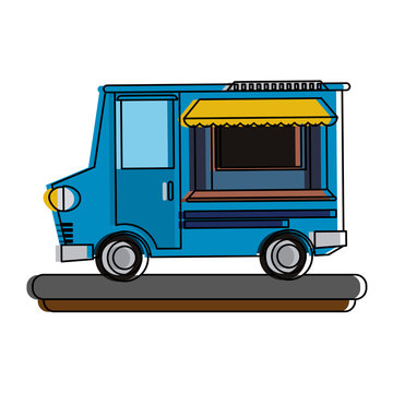 food truck icon image vector illustration design 