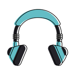 headphones isolated icon image vector illustration design 