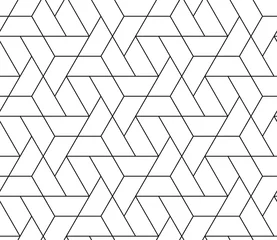Plaid avec motif Triangle TEXTURE DE TRILLIS ÉLÉGANT MODERNE. MOTIF VECTEUR SANS SOUDURE. FOND GÉOMÉTRIQUE MONOCHROME