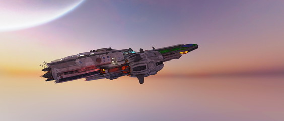 宇宙船 © tsuneomp