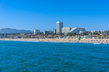 Santa Monica Beach, Los Angeles, California, USA