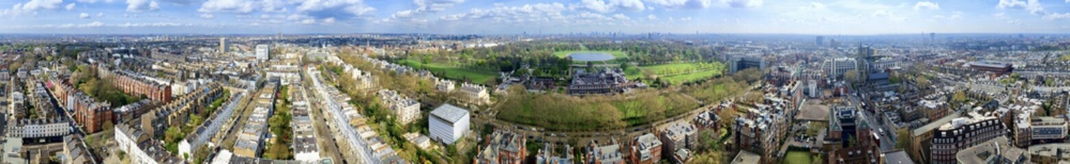 Fototapeta premium London Aerial Panorama