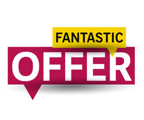 Fantastic Offer sign