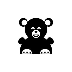 Black Cute Bear icon