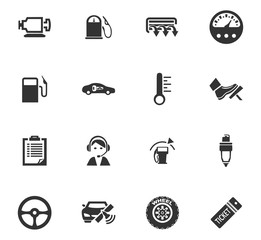 Auto icons set