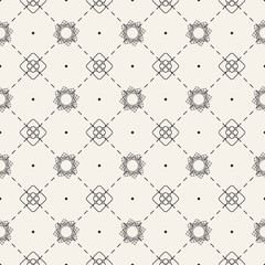 Fototapeta premium Seamless geometric abstract pattern.