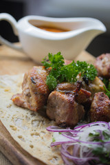  shish kebab from pork