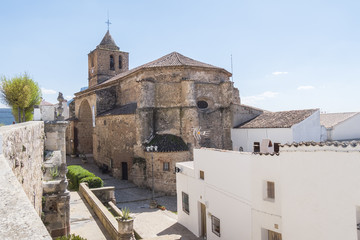 Fototapeta na wymiar Segura de la Sierra church, Jaen, Spain
