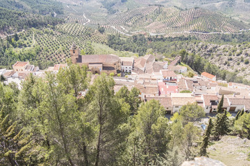 Fototapeta na wymiar Segura de la Sierra, Jaen, Spain