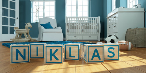 Würfel Name - Niklas