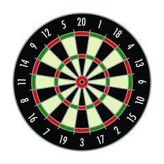 Vector Dart Board