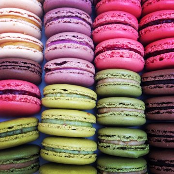 Colorful macaroons