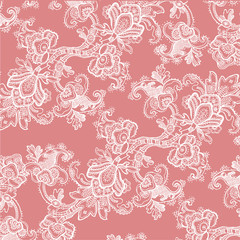 lace floral pattern