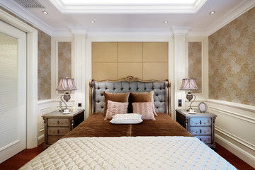 interior of modern bedroom