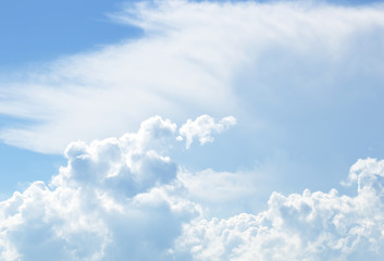Fototapeta na wymiar sky-clouds background.
