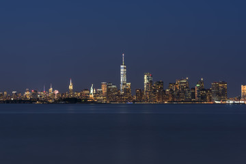 Obraz premium New York City Skyline Panorama 