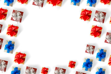 gift box Christmas happy Holiday greeting card anniversary  Christmas, new year, valentine day