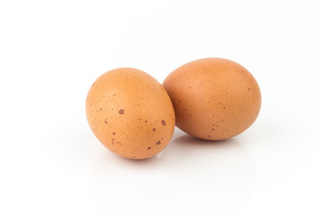 Egg Isolated on white background