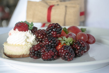 Raspberry Cheese Cake perfect for holidays