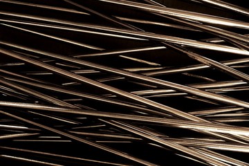 Obraz premium abstract metal line