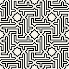 arabic geometric seamless ornament pattern