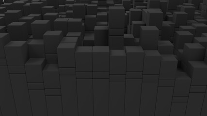 Obraz premium Ściana szarej kostki