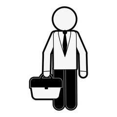 businessman avatar icon image vector illustration design