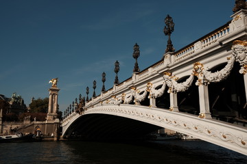 Pont Alexandre III à Paris, France