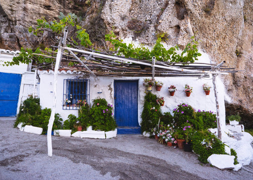 Cave home on the beach
