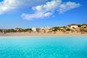 Cancun sunrise at Delfines Beach Mexico