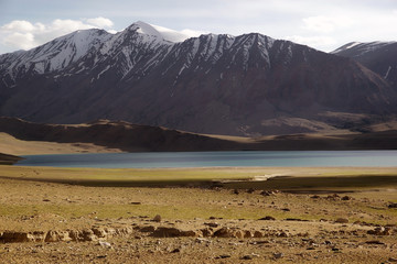Thadsang Karu Lake in Ladakh, India