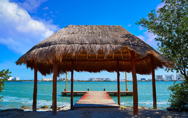 Fototapeta premium Cancun Pok-Ta-Pok area in Hotel Zone