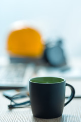 Coffee break in architecrure and interior design studio