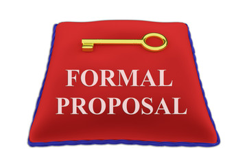 Formal Proposal concept