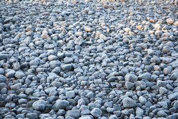 frozen rocks