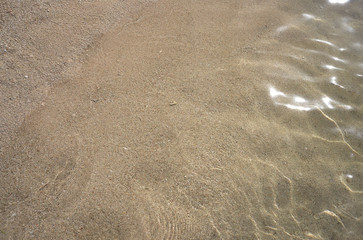 Fototapeta na wymiar Cozumel Island Caribbean beach sand