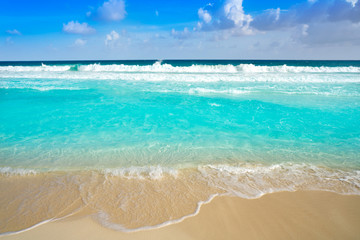 Caribbean turquoise beach clean waters