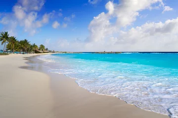 Crédence de cuisine en verre imprimé Caraïbes Chen Rio beach Cozumel island in Mexico