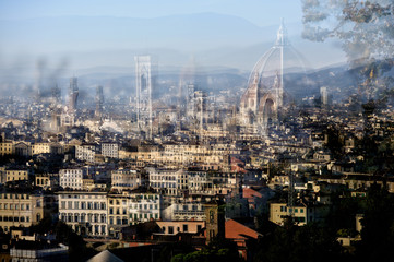 Photo overlay, Florence / Florence My city My love