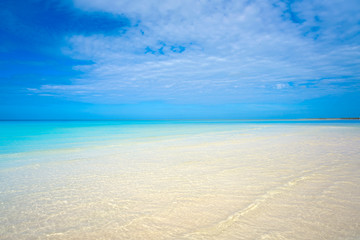 Holbox Island beach in Quintana Roo Mexico