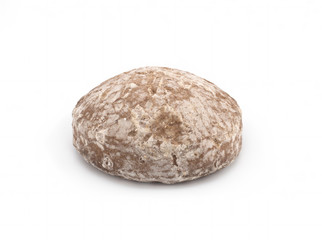 Gingerbread on white background