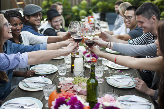 People Making a Toast