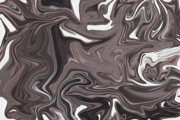 Chocolate with white background with waves