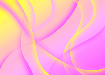 Rainbow background, yellow and pink
