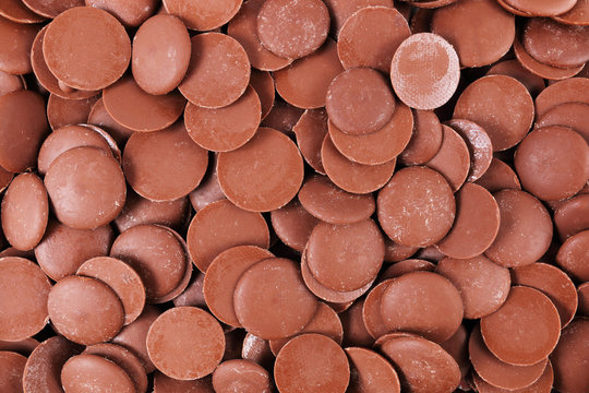 circle dark chocolate chip background
