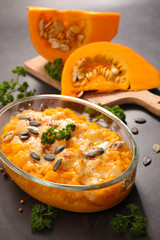 pumpkin gratin