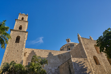 Merida city Tercera Orden church Yucatan